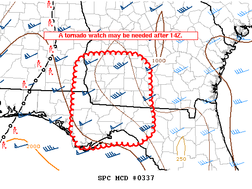 Mesoscale Discussion 337