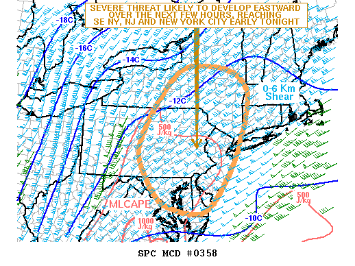 Mesoscale Discussion 358