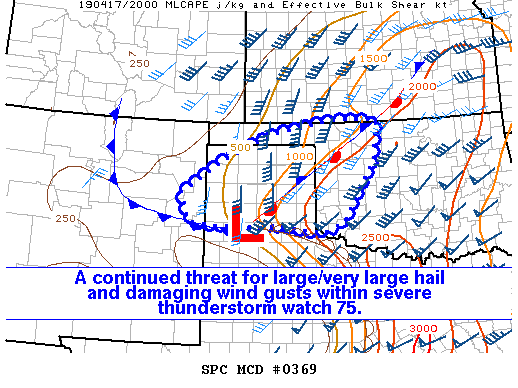 Mesoscale Discussion 369