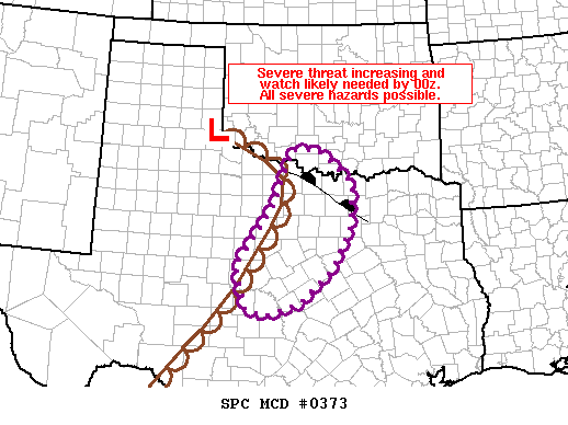Mesoscale Discussion 373