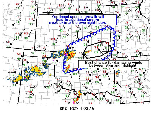 Mesoscale Discussion 376