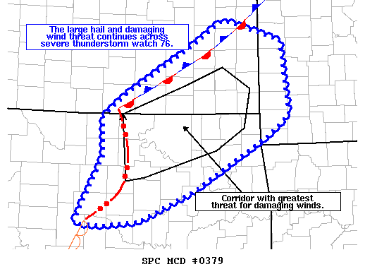 Mesoscale Discussion 379