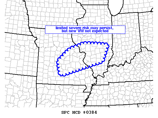 Mesoscale Discussion 384