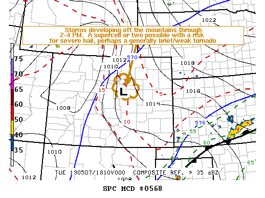 Mesoscale Discussion 568