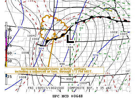 Mesoscale Discussion 648