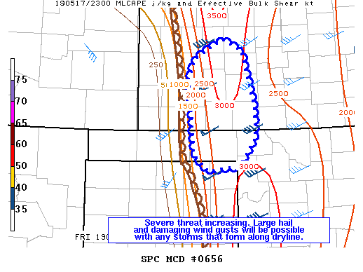Mesoscale Discussion 656