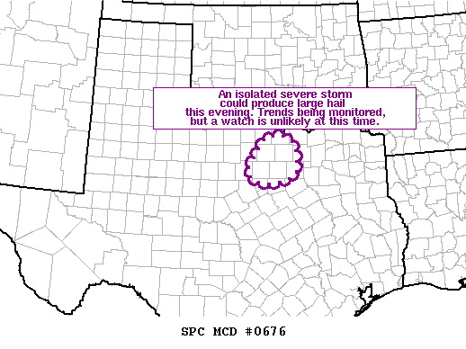 Mesoscale Discussion 676