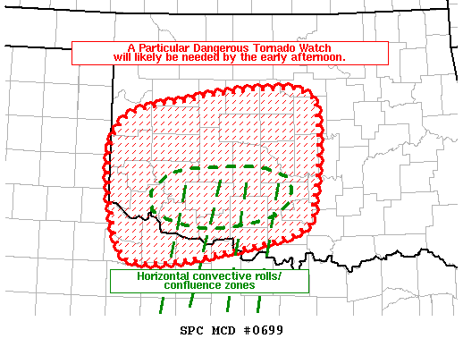 Mesoscale Discussion 699