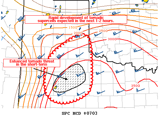 Mesoscale Discussion 703