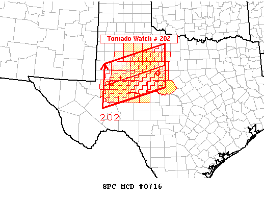 Mesoscale Discussion 716
