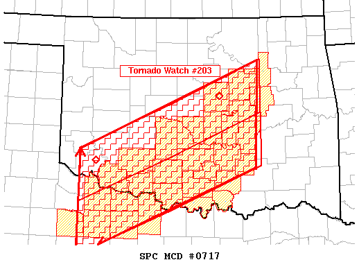 Mesoscale Discussion 717