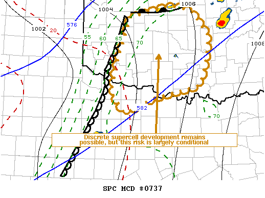Mesoscale Discussion 737