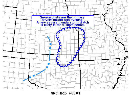 Mesoscale Discussion 801