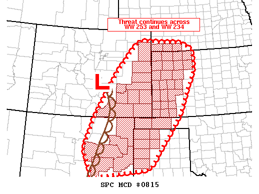 Mesoscale Discussion 815