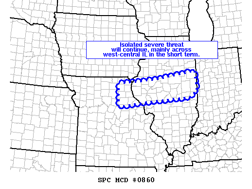 Mesoscale Discussion 860