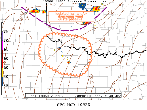 Mesoscale Discussion 923