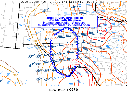 Mesoscale Discussion 930