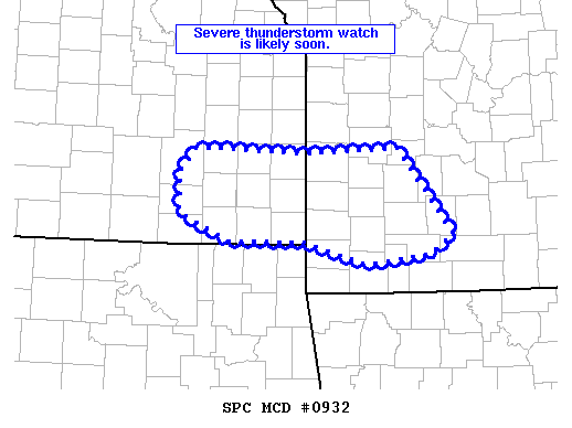 Mesoscale Discussion 932
