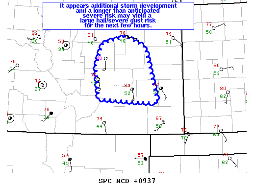Mesoscale Discussion 937