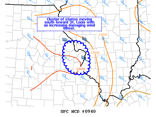 Mesoscale Discussion 940