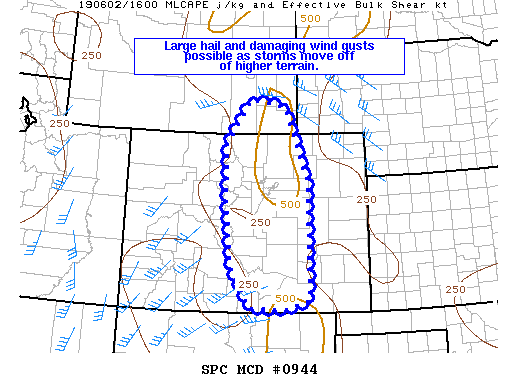Mesoscale Discussion 944