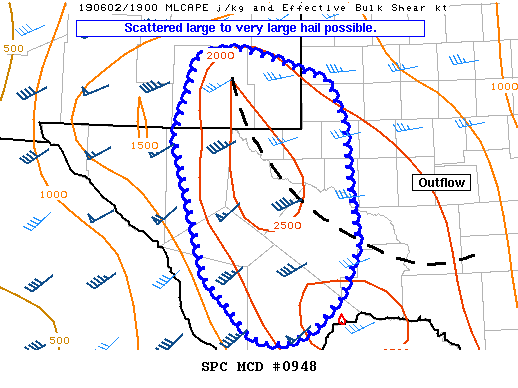 Mesoscale Discussion 948