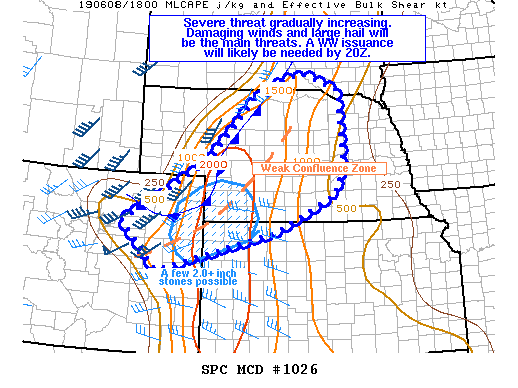 Mesoscale Discussion 1026