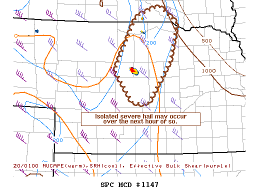 Mesoscale Discussion 1147