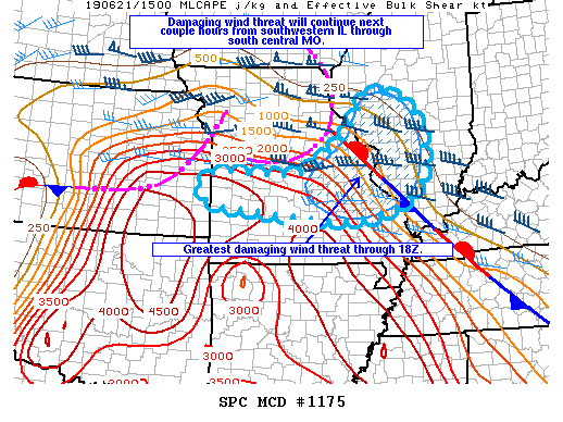 Mesoscale Discussion 1175