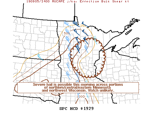 Mesoscale Discussion 1929