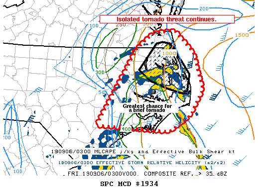 Mesoscale Discussion 1934