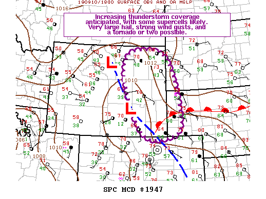 Mesoscale Discussion 1947
