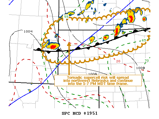 Mesoscale Discussion 1951