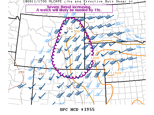 Mesoscale Discussion 1955