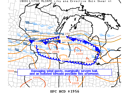 Mesoscale Discussion 1956