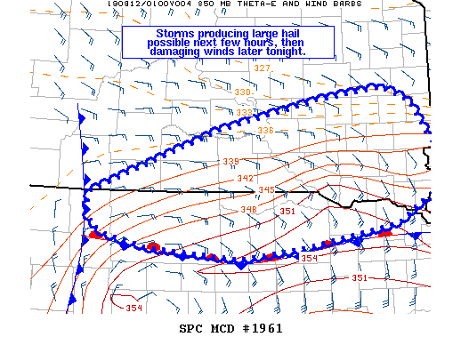Mesoscale Discussion 1961