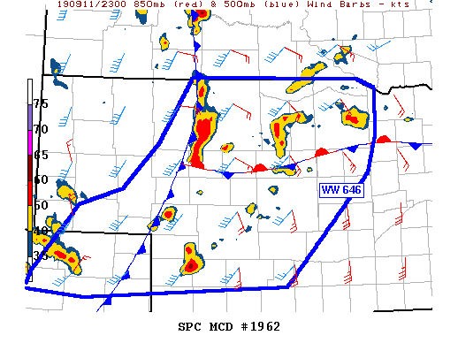 Mesoscale Discussion 1962