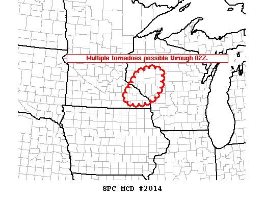 Mesoscale Discussion 2014