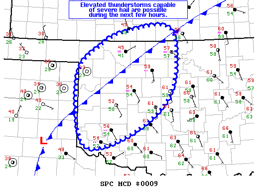 Mesoscale Discussion 9