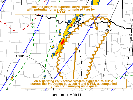 Mesoscale Discussion 17