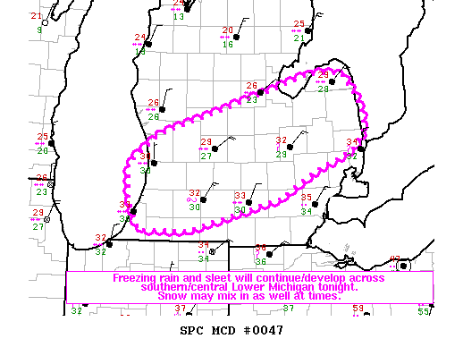 Mesoscale Discussion 47