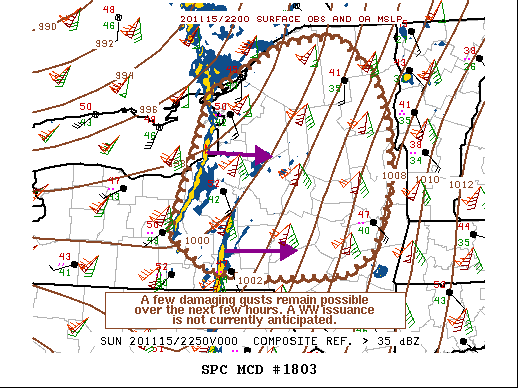 Mesoscale Discussion 1803