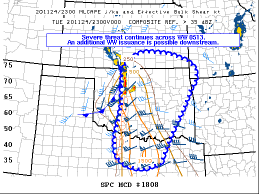 Mesoscale Discussion 1808