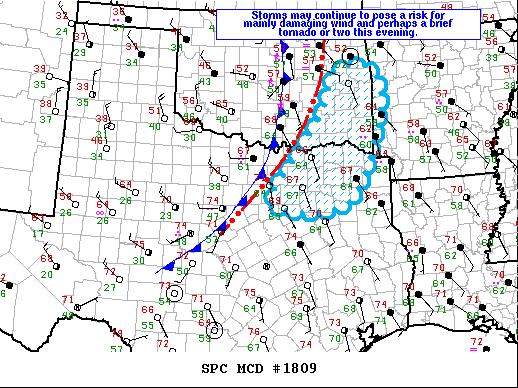 Mesoscale Discussion 1809