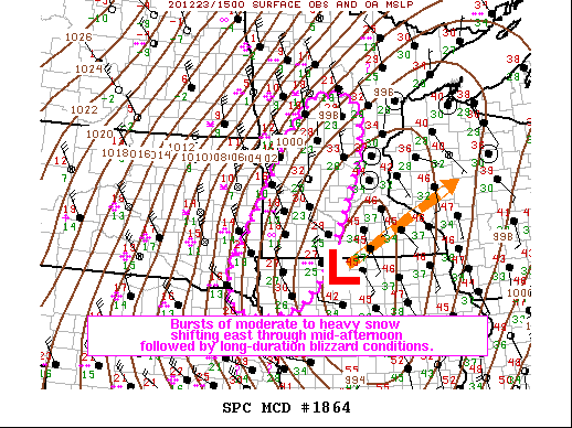 Mesoscale Discussion 1864