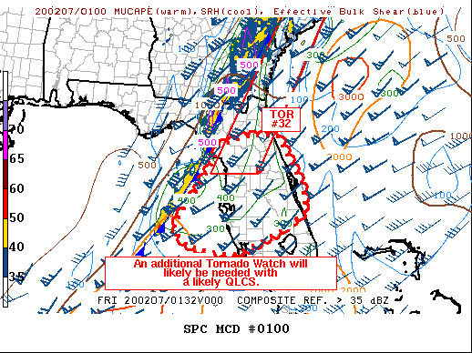 Mesoscale Discussion 100