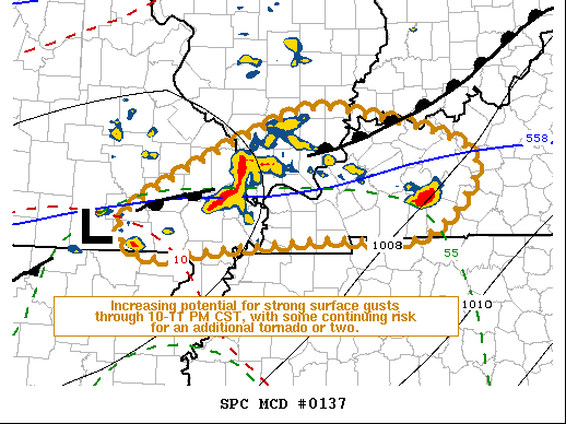 Mesoscale Discussion 137