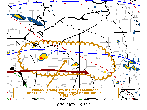 Mesoscale Discussion 247