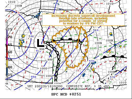 Mesoscale Discussion 251