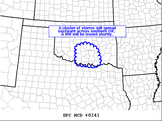 Mesoscale Discussion 341